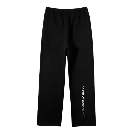 "A Pair Of Black SweatPants" - Revo - Base 1's 360 GSM